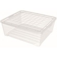 CURVER TEXTILE 10L Aufbewahrungsbox 34,2 x 29,7 x 12,5 cm transparent 03007-001