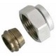 Danfoss Klemmverschraubung für Stahl- und Kupferrohr, G 3/4", 15 mm 013G4125