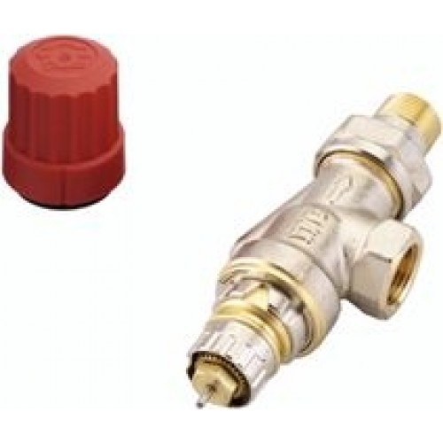 Danfoss RA-N15 Ventilgehäuse mit Voreinstellung R 1/2" Axial (UK) 013G0117