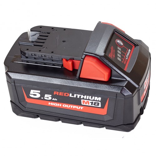 Milwaukee M18 HB5.5 High output Akku (18V/5,5Ah) 4932464712