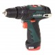 Metabo PowerMaxx Akku-Schlagschrauber (2x2,0Ah/12V) Lader im Koffer 600385500