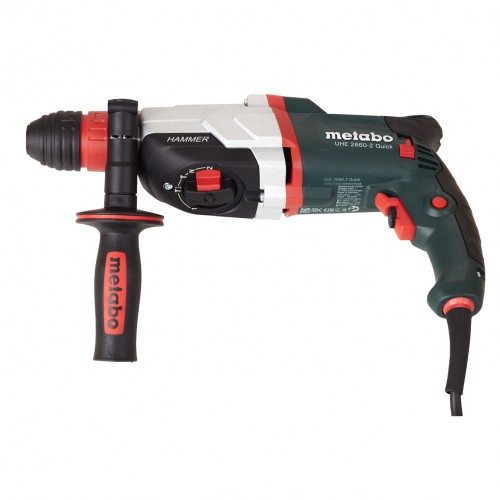 Metabo UHE 2660-2 Quick Multifunktionshammer SDS-Plus (2,8J/800W) MetaBOX 145L, 6006975