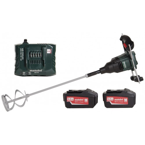 METABO RW 18 LTX 120 Akku-Rührwerk 18V 2x5.2Ah Li-Ion 601163000