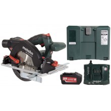 METABO KS 18 LTX 57 Akku-Handkreissäge 18V 2x5.2Ah Li-Ion 601857700