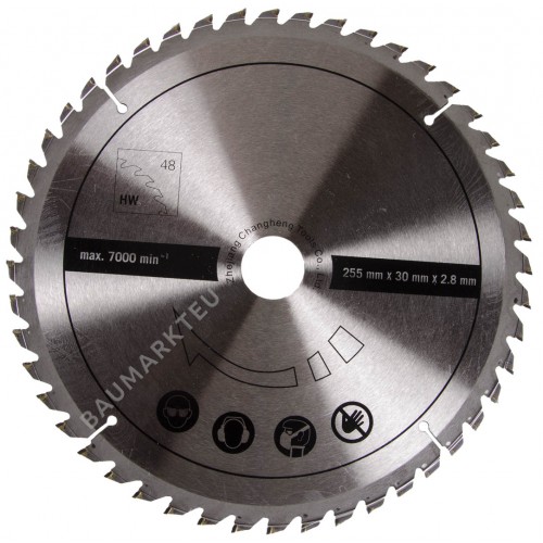 SCHEPPACH HW Kreissägeblatt 500x30x4,0x2,8mm Z40 3905111701
