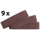 SCHEPPACH Schleifband Set L 686 x B 50mm K 60 / 120 / 180 9 Stück 7903303701