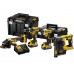 DeWALT DCK422P3T Kombo pack DCD796+DCH273+DCF887+DCG405+3 x 5,0 Ah+DCB115