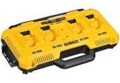 DeWALT DCB104-QW Schnellladegerät XR FlexVolt 4-Port, 10,8 V - 54,0 V