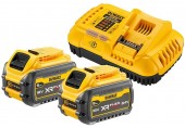 DeWALT DCB118X2-QW Akku Starter XR FlexVolt 54V Ladegerät DCB118 + 18V (2x9,0Ah)