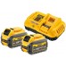 DeWALT DCB118X2-QW Akku Starter XR FlexVolt 54V Ladegerät DCB118 + 18V (2x9,0Ah)