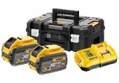 DeWALT DCB118Y2T-QW Akku-Starter-Set 216 Wh mit 2x12,0 Ah Akku + Lader in TStak
