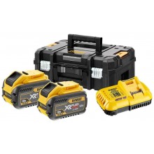 DeWALT DCB118Y2T-QW Akku-Starter-Set 216 Wh mit 2x12,0 Ah Akku + Lader in TStak