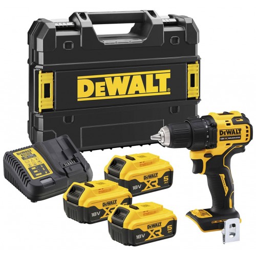 DeWALT DCD708P3T Akku-Bohrschrauber (65Nm/18V/3x5Ah) Tstak