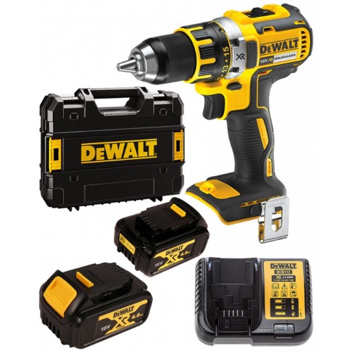 DeWALT DCD790M2-QW 18V Akku Bohrschrauber (60Nm/18V/2x4,0Ah) Tstak