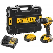 DeWALT DCD799P2T-QW Akku-Schlagbohrschrauber (74Nm/18V/2x5,0Ah) Koffer Tstak