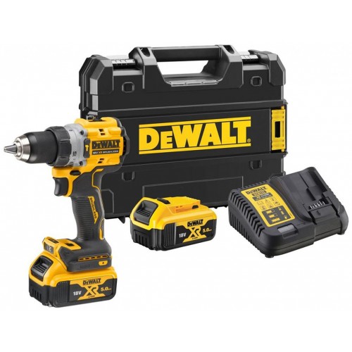 DeWALT DCD805P2T-QW Bohrhammer XR (90Nm/18V/2x5,0Ah) Tstak