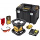 DeWALT DCE074D1R-QW Rotationslaser, Vertikal-Lot einfach, rot (18V/2,0Ah)