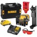 DeWALT DCE0825D1R-QW Linienlaser, rot, 5-Punkt, XR (10,8V/1x 2,0Ah) Tstak