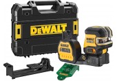 DCE825NG18-XJ Kreuzlinienlaser, grüner Laser, selbstnivellierend (18V/ohne akku) Koffer