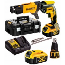 DeWALT DCF620P2K-QW Akku (2x5,0Ah/18V) +DCF6202 Trockenbauschrauber