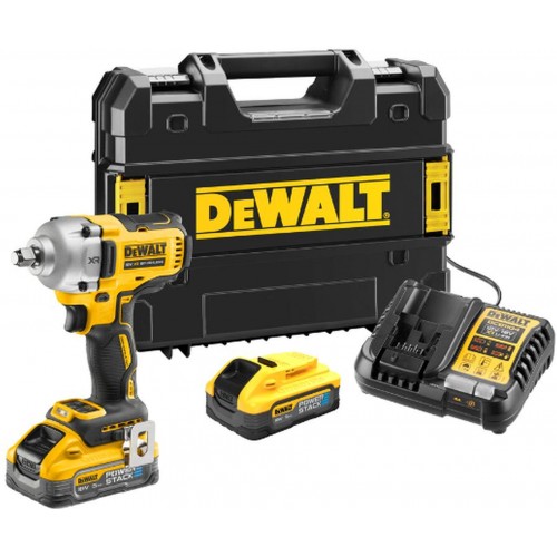 DeWALT DCF891H2T-QW Schlagschrauber 1/2" (1084Nm/18V/2x5,0Ah PowerStack) Tstak