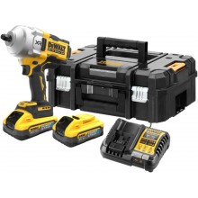 DeWALT DCF961H2T-QW Akku-Schlagschrauber 1/2" (1496Nm/18V/2x5,0Ah PowerStack) Tstak