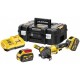 DeWALT DCG418T2-QW Akku-Winkelschleifer XR FlexVolt (125mm/54V/2x2,0Ah) Tstak