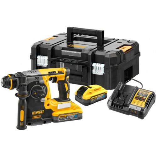 DeWALT DCH273H2T-QW Akku-Bohrhammer (2,1J/18V/2x5,0Ah PowerStack) Tstak