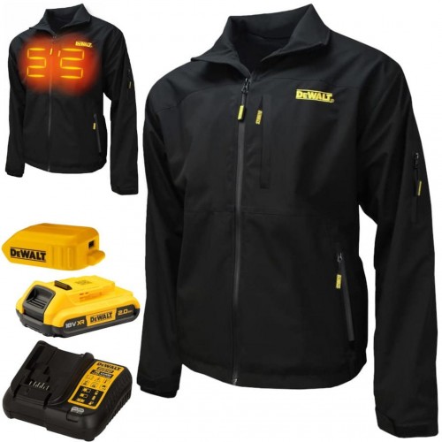 DeWALT DCHJ090BD1-XL Heizjacke, schwarz, Größe XL