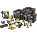 DeWALT DCK1012P4T-QW Akku-Werkzeug-Set 10Stk. (18V/4x5Ah + 3x Tsak)