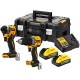 DeWALT DCK2050H2T Comboset (DCD805+DCF850+DCB115+18V/5,0Ah PowerStack)kufr Tstak