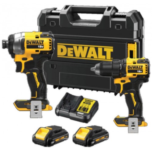 DeWALT DCK2062P2T Combo set (DCD709) + (DCF809) + (18V/2x 5.0Ah) + (DCB115) + Tstak DeWALT DCK2062P2T Combo set (DCD709) + (DCF809) + (18V/2x 5.0Ah) + (DCB115) + Tstak