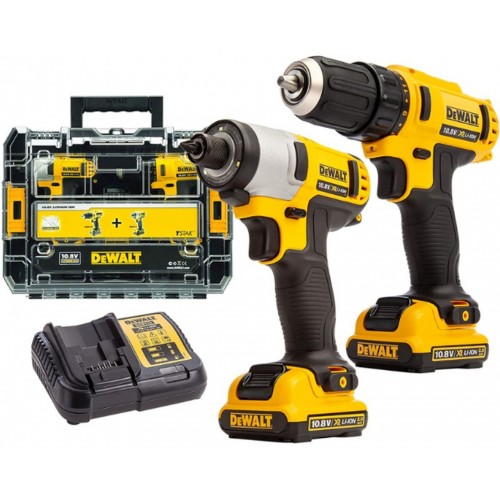 DeWALT DCK211D2T-QW Bohrmaschine SchraubenzieherAtornillad (12V/2x2,0 Ah) Tstak