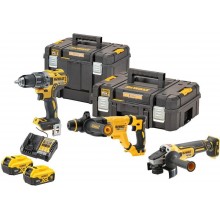 DeWALT DCK327P2T-QW XR - 18V Kombi-Set mit 3 Werkzeugen