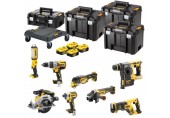 DeWALT DCK853P4T (DCH273+DCD996+DCG405+DCF887+DCS570+DCS367+DCS355+DCL050+4x5,0Ah)Tstak