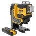 DeWALT DCLE34035B-XJ Linienlaser mit Fernbedienung 3 × 360° (18V / ohne Akku), Tstak
