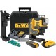 DeWALT DCLE34035D1-QW Linienlaser mit Fernbedienung 3x360° (18V/2,0Ah) T-stak