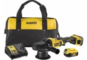DeWALT DCM848P2-QW Akku-Exzenterpolierer 125mm XR (18V/2x5,0Ah) Tasche