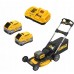 DeWALT DCMWP134W2-QW Aufsitzrasenmäher 53 cm (18V/2x8,0Ah)