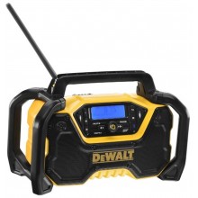 DeWALT DCR029-QW Akku- und Netz Kompakt-Radio mit Bluetooth (ohne Akkus)