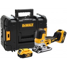 DeWALT DCS335P2-QW Akku-Pendelhub-Stichsäge XR (18V/2x5,0Ah) Tstak