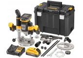 DeWALT DCW620H2-QW Akku-Oberfräse (12mm/18V/2x5,0Ah) Tstak