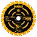 DeWALT DT10300-QZ Kreissägeblatt Handkreissäge 165 x 20 mm 24WZ