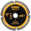 DeWALT DT1472-QZ Faserzement-Sägeblatt, 190 x 30 mm, 4Z