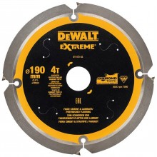 DeWALT DT1472-QZ Faserzement-Sägeblatt, 190 x 30 mm, 4Z