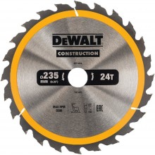 DeWALT DT1954-QZ Kreissaegeblatt für Stationärsägen, 235x30 mm, 24WZ