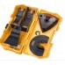 DeWALT DT20731-QZ Multitool Zubehör - Schreiner-Set - Schleif-Zubehör, 8 teilig