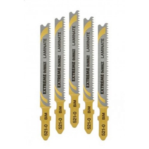 DeWALT DT2080-QZ Stichsägeblätte 82-59mm / Zahnteilung 1.7mm