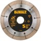 DeWALT DT3758-QZ Diamanttrennscheibe für Nutfräser, 125 x 22,2 mm