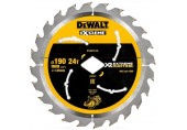 DeWALT DT40270-QZ Sägeblatt 190 mm 24Z Bohrung Diamantform für DCS577